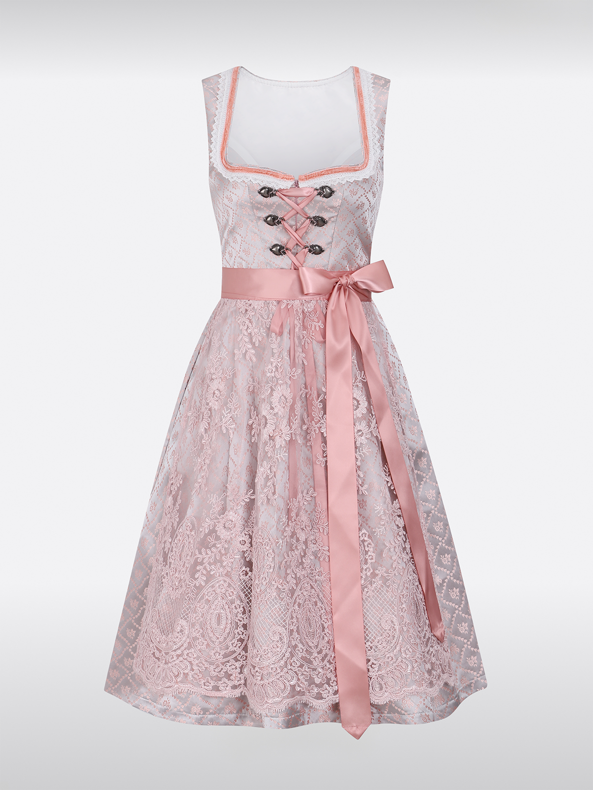Dirndl in Rosa: Moderne Styling-Vielfalt mit dem traditionellen deutschen Kleid